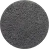 A close-up, top-down view of a circular gray abrasive pad. Voir les images du produit