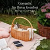 Creative Home Einkaufskorb Weidenkorb mit Henkel Produktbild-Vorschau 4