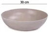 Pflanzschalen für draussen Dekoschalen rund sand beige 2x Produktbild-Vorschau 2