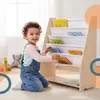 Regał na książki dla dzieci Relaxdays, wys. x szer. x gł.: Podgląd zdjęcia produktu 2