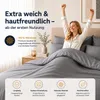 Komfortec Premium Bettwäsche 200x200 cm Bettbezug + 40x80 Produktbild-Vorschau 4
