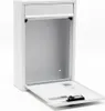 Wiltec Briefkasten weiß 215x320x90mm Briefkasten mit Produktbild-Vorschau 4