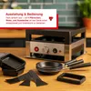 Solis 5 in 1 Raclette Tischgrill, 1020 W, 4 Personen, Mini Produktbild-Vorschau 5