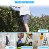 XMTECH Trittleiter 4 Stufen mit Handlauf Klappbar, Leiter Produktbild-Vorschau 6