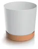 Kunststof pot, 11 cm, wit, met voet, 1,2 liter, merk TUBO, Productafbeelding-voorbeeld 10