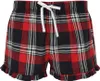 SF - Dámske šortky "Tartan" PC3380 (S) (červená/modrá) Náhľad obrázku produktu 1