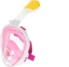 Maschera da snorkeling completa pieghevole S/M rosa Anteprima dell’immagine prodotto 1