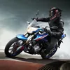 Motorradhelm Integralhelm L 59-60 cm Rapid Street Helm Náhled obrázku produktu 9