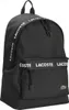 A black Lacoste backpack is shown against a white background. Anteprima dell’immagine prodotto