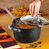 A hand is shown placing the lid on a pot of chili, with dried peppers in the background. Náhľad obrázku produktu