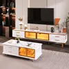 okwish TV-Schrank Fernsehschrank mit goldenen Griffen, Produktbild-Vorschau 9
