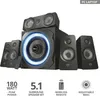 Trust GXT 658 Tytan Kit d'enceintes 5.1 90 W universel noir Voir les images du produit 22