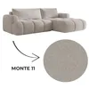 Canapé d'angle MORELLO Cloud en bouclé avec mécanisme DL, Voir les images du produit 8