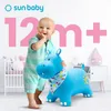 SUN BABY skákacie zvieratká od 1 roka s pumpičkou Náhľad obrázku produktu 9