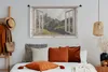 MuchoWow® Wandteppich Wandbehang Aussicht - Wald - Herbst Produktbild-Vorschau 4