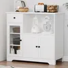 BEALIFE Opbouwkast 90x40x82 cm met kinderslot | Witte kast Productafbeelding-voorbeeld 8