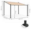 MultiGarden DN-FG-871 Zahradní pergola s ocelovou Náhled obrázku produktu 9