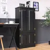 COSTWAY Armoire multi-usages Vintage avec étagère réglable Voir les images du produit 1