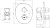 Villeroy & Boch TVS11100200061 Unterputz-Thermostat Produktbild-Vorschau 2