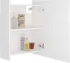 vidaXL Koupelnová zrcadlová skříňka bílá 62,5x20,5x64 cm Náhled obrázku produktu 4