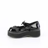 EMILY-23 Damen Sandale von DemoniaCult, Schwarz EU 36, US 6 Produktbild-Vorschau 3