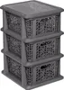 REGAL mit x 3 Schubladen Standregal Kommode Schrank Produktbild-Vorschau 1