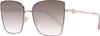 Jimmy Choo Vella-s-py3 Damen-sonnenbrille Rosa Pink Mann Produktbild-Vorschau 1