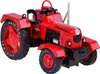 Kovový traktor s prívesom, červený Jokomisiada Náhľad obrázku produktu 5