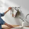 Klebehaken 4er Set Küchenhaken Wandhaken Edelstahl Haken Produktbild-Vorschau 6