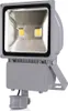 A studio shot of a gray LED floodlight with a motion sensor. Anteprima dell’immagine prodotto