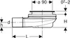 Geberit Duschwannenablauf d90, SH30, d40 d90mm, SH30, Produktbild-Vorschau 3