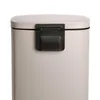 SVITA TQ30 Mülleimer taupe 30L Treteimer Abfallbehälter Produktbild-Vorschau 5
