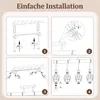ZMH Lampada da soffitto in legno, lampada da corridoio Anteprima dell’immagine prodotto 8