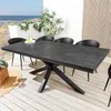 riess-ambiente Outdoor Esstisch GALAXIE 180cm anthrazit Produktbild-Vorschau 1
