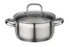 Gsw  FOGO 868341 Kochtopf inkl. Deckel, Edelstahl, 20 cm Produktbild-Vorschau 2