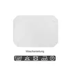 Tischset weiß 35x50 cm Struktur damast Ornamente Platzset Produktbild-Vorschau 5