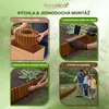 Floranica flexibilný drevený obrubník na trávnik 40 x 200 Náhľad obrázku produktu 8