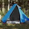 vidaXL Kuppel-Campingzelt 2 Personen Blau Wasserdicht Produktbild-Vorschau 2
