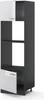 Mikrowellenschrank Vicco R-Line Weiß Hochglanz 60 cm, Model Produktbild-Vorschau 6