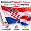 Flaga Chorwacji 90 x 150 cm – flaga na Mistrzostwa Świata Podgląd zdjęcia produktu 5