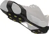 A close-up, angled view of an ice cleat attached to a shoe. Anteprima dell’immagine prodotto