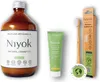 Niyok Kokosöl Mundwasser | Kokosöl Zahnpasta & Zahnbürste | Produktbild-Vorschau 1