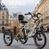 E-Bike Cityrad OT30 Pro 3 rad Faltbares E-Fahrrad 864WH Produktbild-Vorschau 3