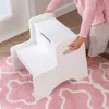KidKraft Zweistufiger Tritthocker aus Holz Produktbild-Vorschau 7