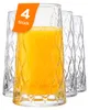 Szklanki do drinków Pasabahce Leafy – zestaw 4 sztuk, 450 Podgląd zdjęcia produktu 1