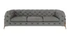 S-STYLE MÖBEL - Chesterfield Sofa 3-Sitzer Nova mit Goldene Produktbild-Vorschau 2