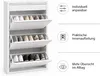 Alveon Schuhkipper Metall 3+1 schmal 51 x 15 x 117 cm - Produktbild-Vorschau 5
