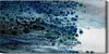 Wanduhr Bürouhr Leinwand Bild Geräuschlos 60x30 Aquarell Produktbild-Vorschau 1