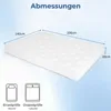 COSTWAY Matratze 140 x 200 cm, Federkernmatratze, Produktbild-Vorschau 3