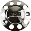 Vorderradabdeckung Nickel 22,5 MAN, Metallic, 10 Loch | Produktbild-Vorschau 1